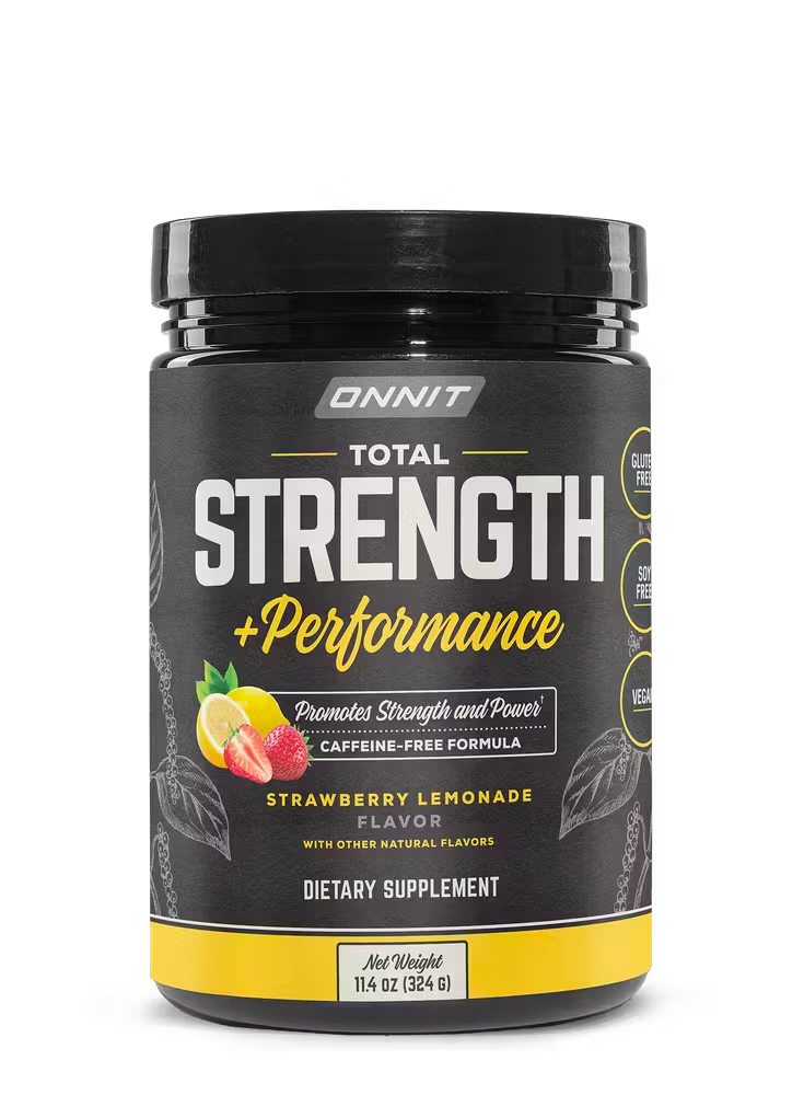 ✅ Mejor BCAA para Mezclar: Onnit Total Strength + Performance